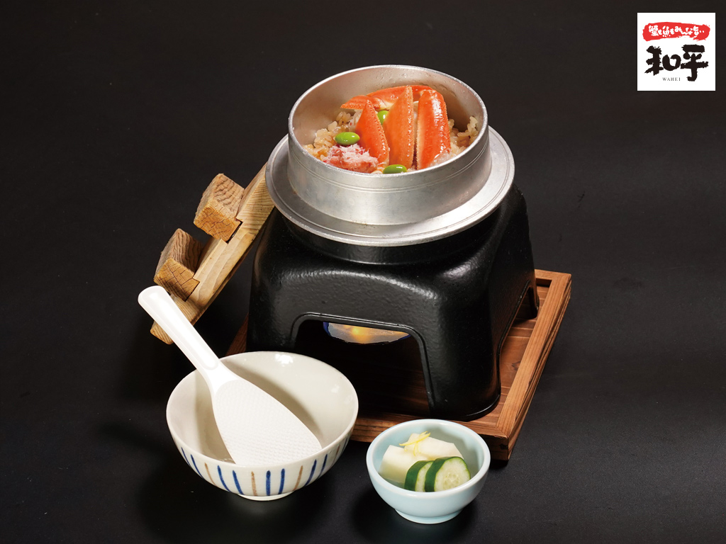 かに釜飯