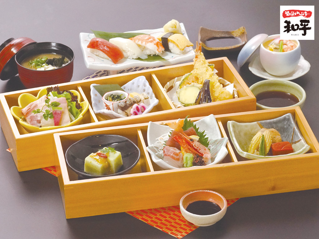 箱膳寿司ランチ
