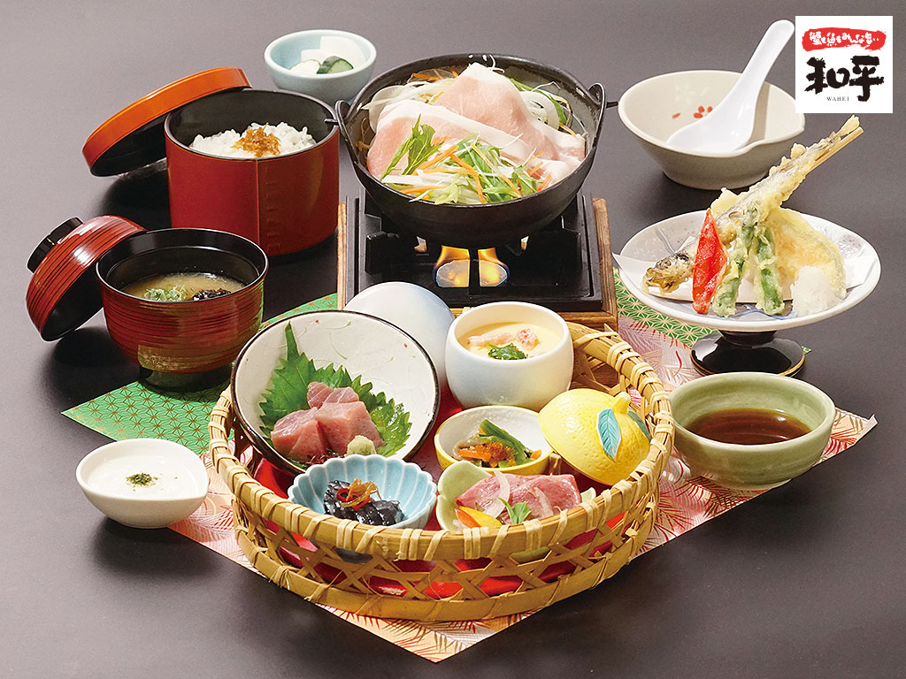 花かごランチ