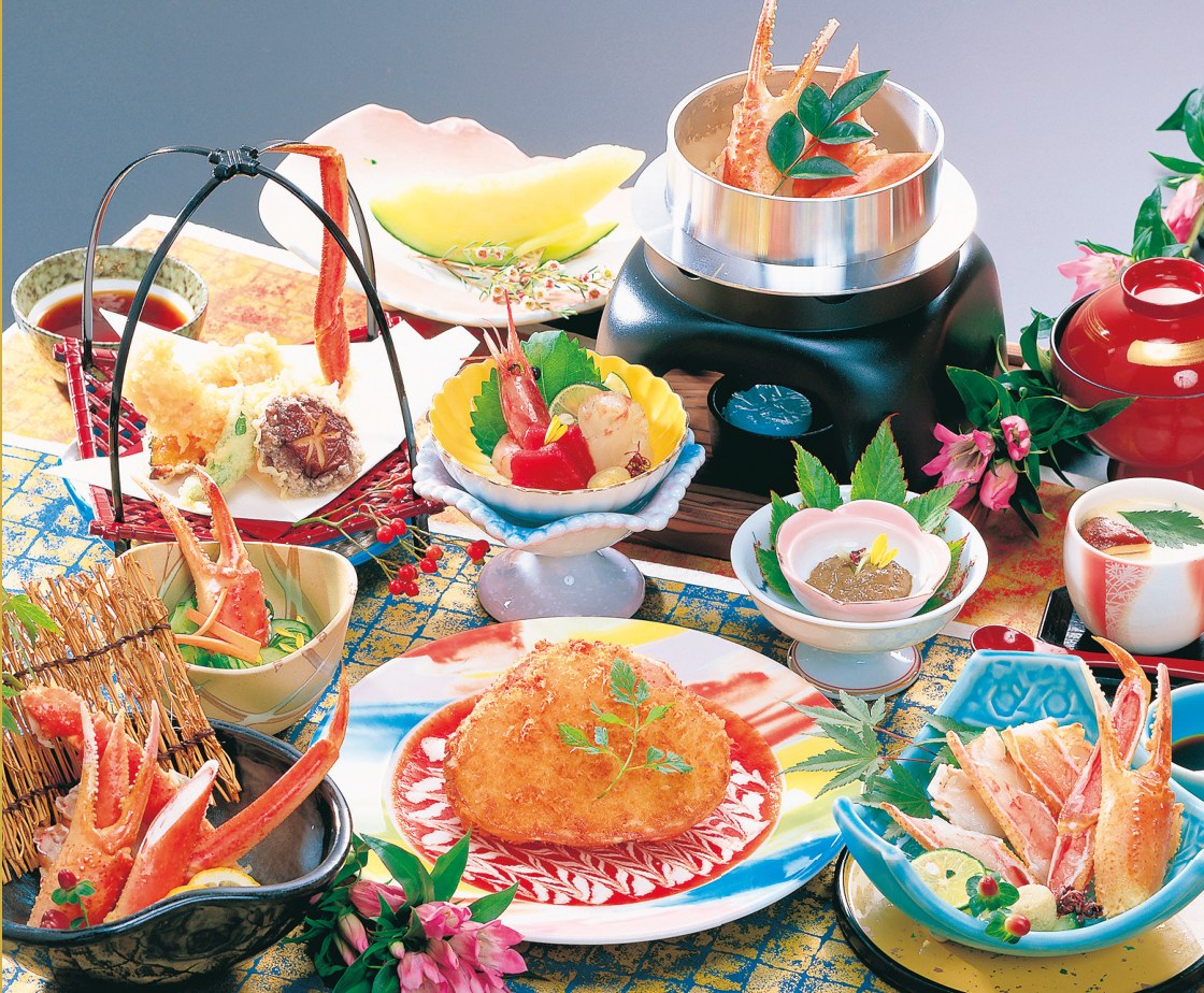 かにづくし釜飯会席