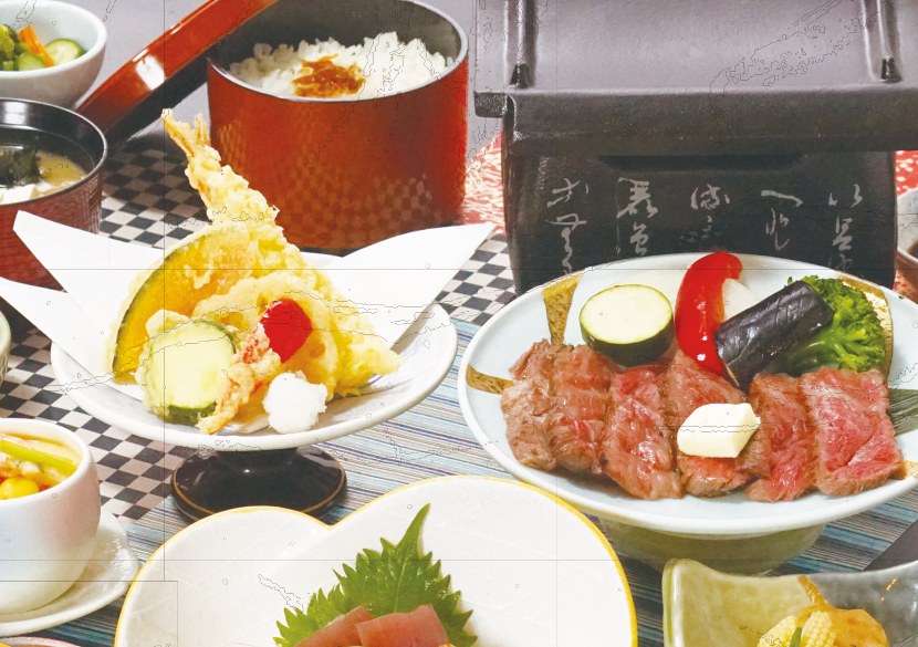 里山ステーキ御膳